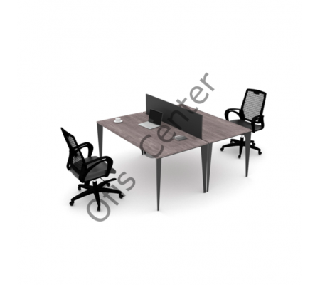 Exen İkili Ayrılabilir Ofis ve Büro W Masa 120x142 cm